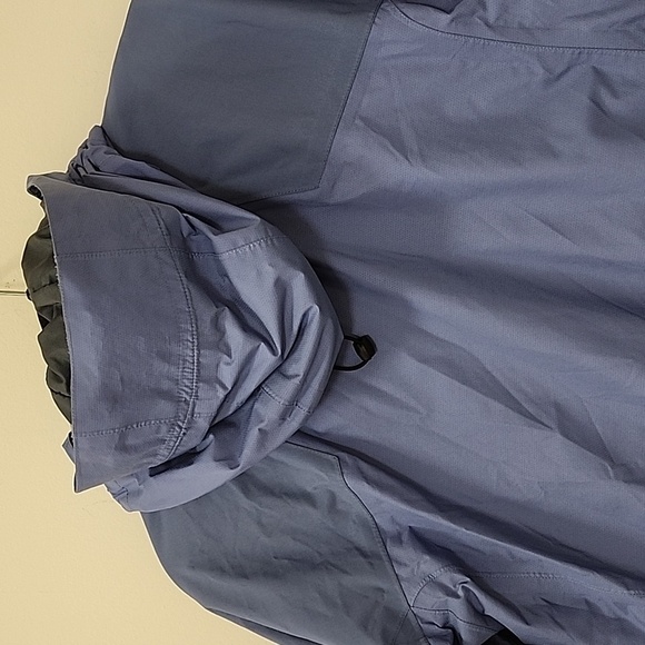 Marmot Women's Jacket  Rain Coat Outdoor Blue  Detachable Hood Size Medium - Picture 7 of 16